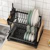 Cross-border Kitchen Dish & Cutlery Drying Rack - Countertop Bowl & Plate Storage