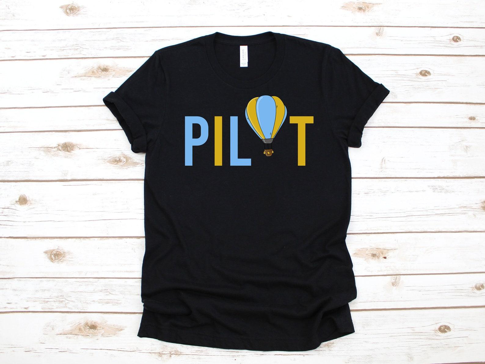 Hot Air Balloon Pilot T-Shirt, Tank Top, T-shirt, T-shirt,T-shirt, Kids Tee Apparel Gift 2XL