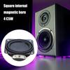 2Pcs 40mm 4Ohm 5W Portable Speakers 2inch 16 Cores Small Full Ranges Rubber Side Inner Magnetic Speakers Replacement