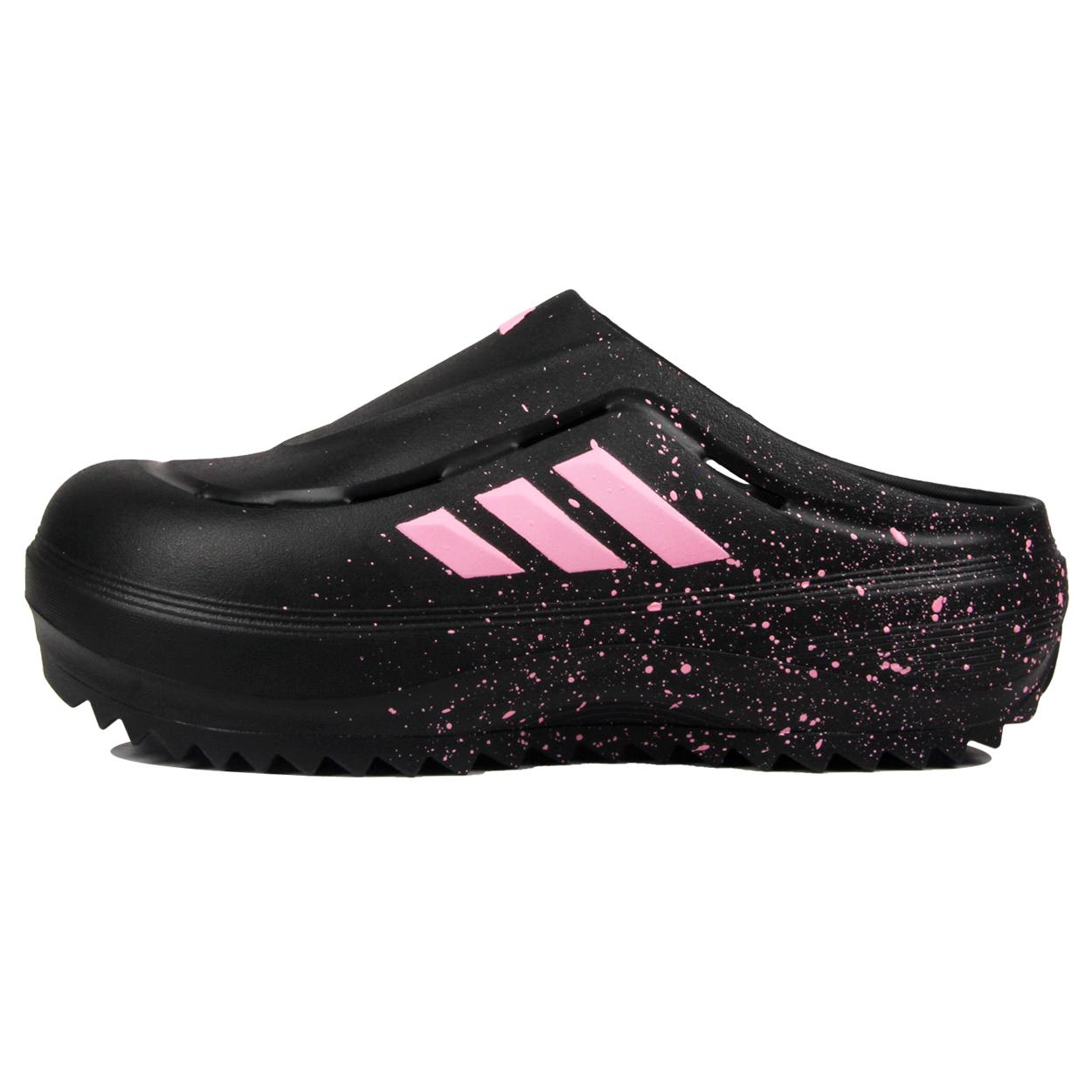 

Adidas OZWAVE CLOG Abrasion Resistant Closed Toe Slippers Unisex Black Pink JR6761(TeamJ-) 42