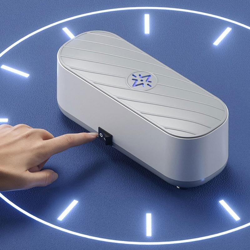 Ultraschall Schmuckreiniger Tragbar Geräuscharm Ultraschallreinigungsmaschine für Schmuck, Ring, Silber, Retainer, Brille, Uhr