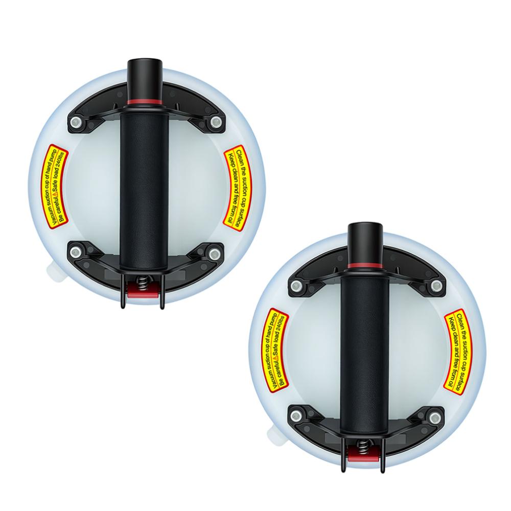 8 Inch Silicone Vacuum Suction Cup 240lb Loading Capacity Hand Lifter 21cm Cup For Glass Ceramic Tile Granite Floor Lifting Tool