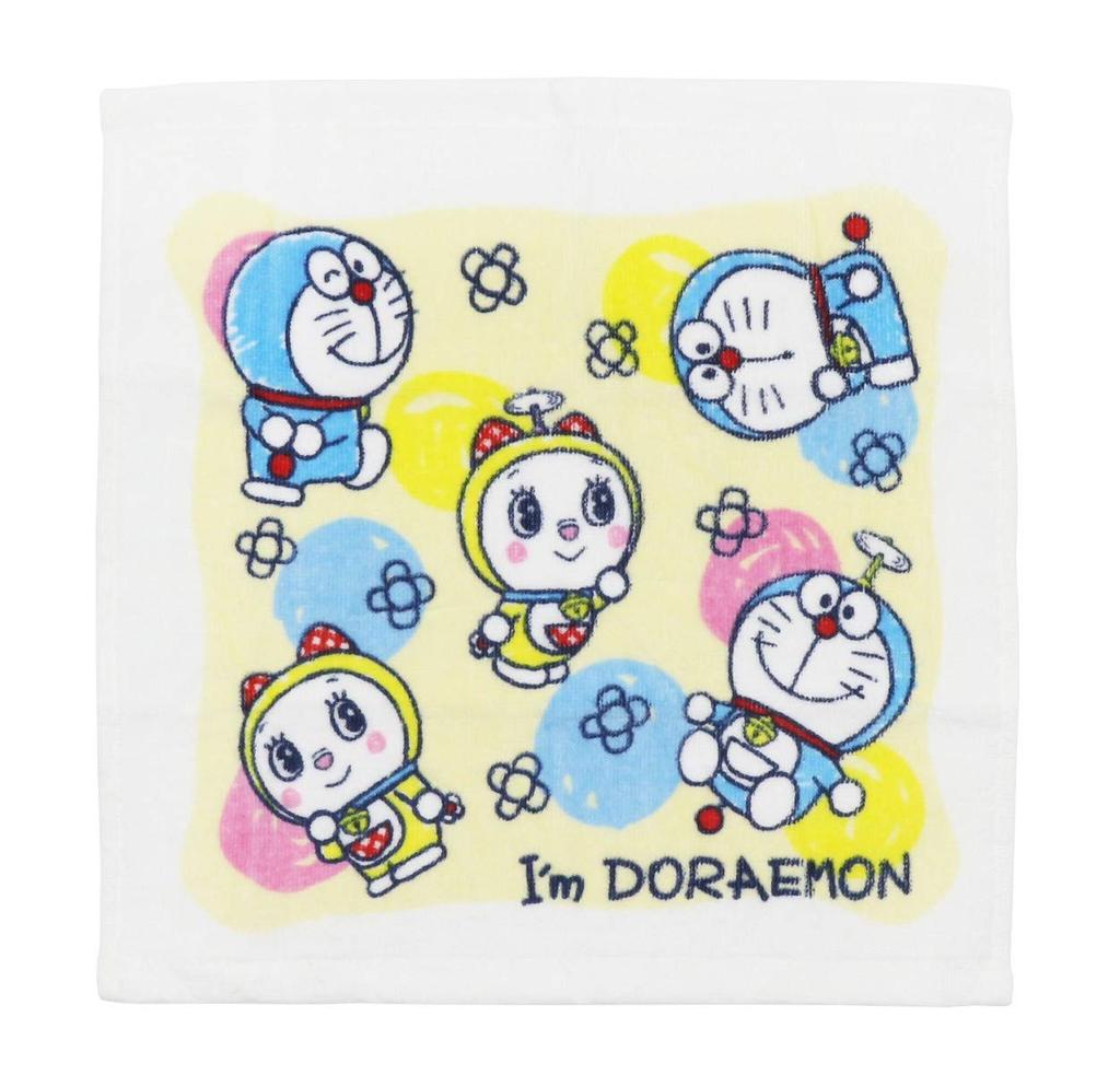 Marushin Hand Set with Doraemon Antibacterial and Perfect for and Elementary Suitable for Boys and Product 2825002500 Towels, 3-Piece Case, "I'm