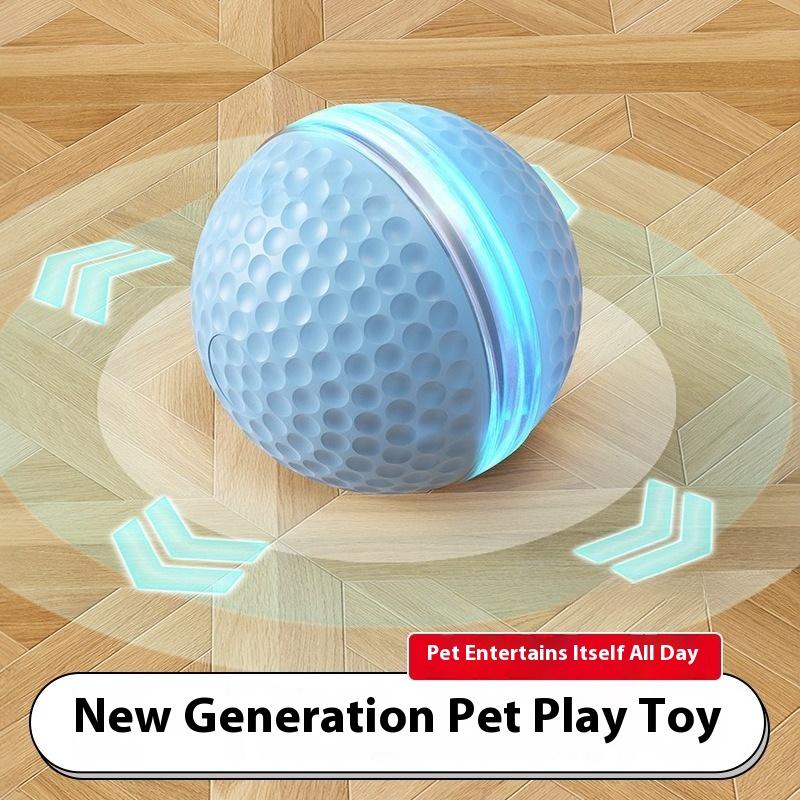 Automatic Funny Cat Ball Luminous Attractive Force Ball Cat Self-hi Toy Ball Electric Smart Pet Toy