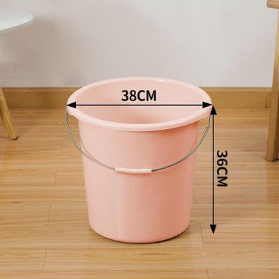 ZISIZ Large Household Plastic Water Bucket with Lid