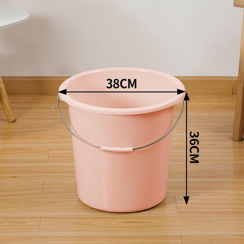 ZISIZ Large Household Plastic Water Bucket with Lid