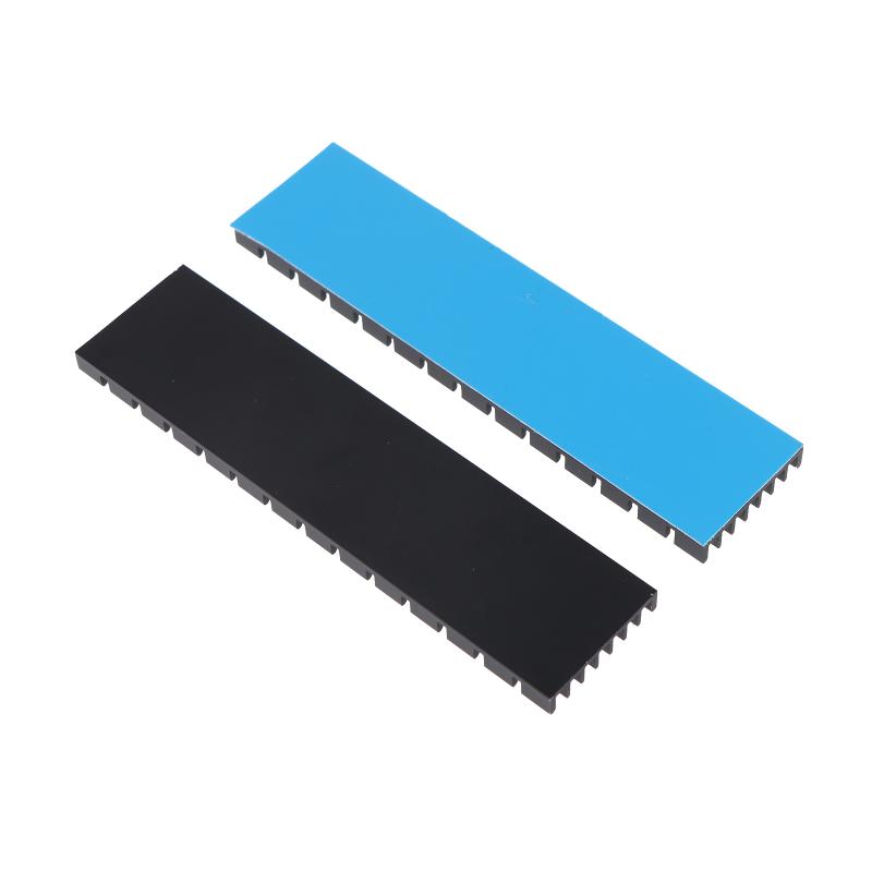 Aluminum Heatsink Eco-Friendly Heat Sink with Thermal Conductive Tape for RAM SSD LED Home Electronics Repair
