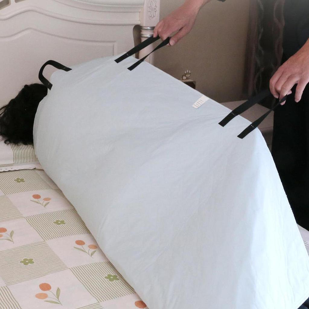 Positioning Bed Pad with Handles Lift Aid for Caregiver Elderly Disabled