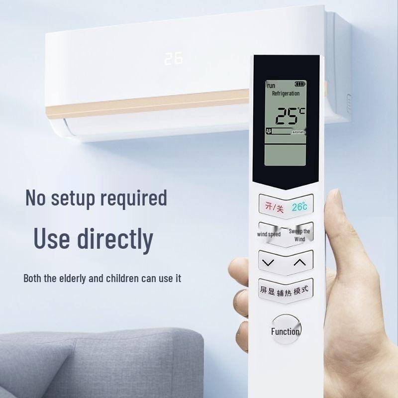 Risen RN08-26 Universelle Fernbedienung für Midea Wand- & Zentral-Klimaanlagen