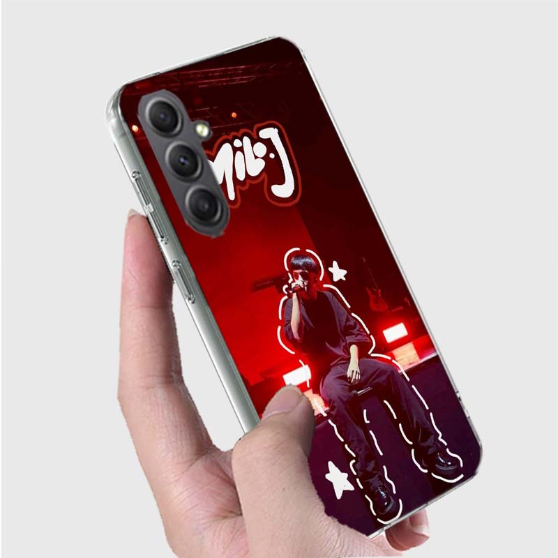 Singer M-Milo J Phone Case for Samsung A16 A26 A36 A56 A17 A37 A57 A07 A06 A02S A03 A04S A05S Galaxy Note 20 10 A50S A71 A51 A31