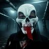 Maska Vřískot Duch Tvář Prodyšná Halloween Síťovina Lebka Pokrývky Hlavy Hrůza Cosplay Párty