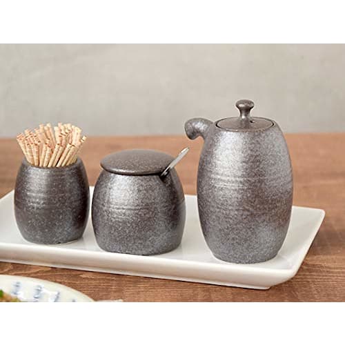 Tableware East Soyasausdispenser, Jujubeform, 100cc, Sølv/Svart, or-010-02