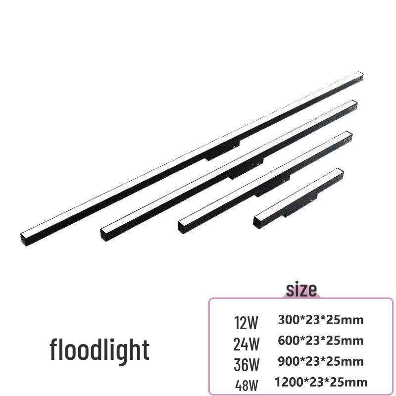 Shatterproof Magnetic Spotlight 2.0: Dual-Sided Energy-Efficient Aluminum Track Light for Living Rooms