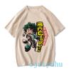 My Hero Academia Szie T Shirt UnisexWomen Todoroki Tshirt Boku No Hero Academia Graphic Tops Anime Bakugou Himiko Toga Tshirt