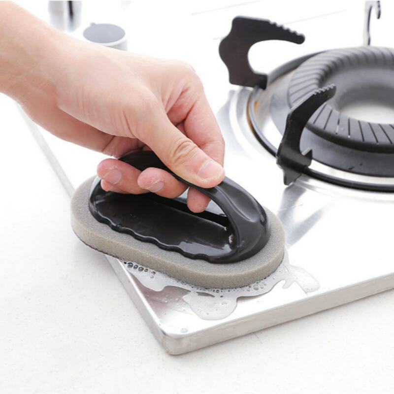 Handle Diamond Magic Scrub Stainless Steel Charcoal Pot Cleaning