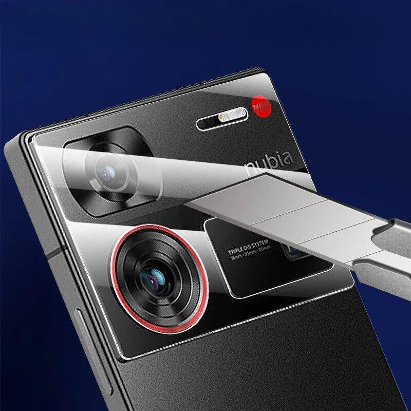 Für Nubia Z60 Ultra 3D Kameraobjektiv-Displayschutzfolien für NUBIA Z60Ultra NubiaZ60 Rückseite aus gehärtetem Glas Schutzfolie Abdeckungshülle