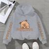Children's autumn and winter fun capybara hoodie, Christmas for boys and girls, casual wear, girls' clothing, gift.