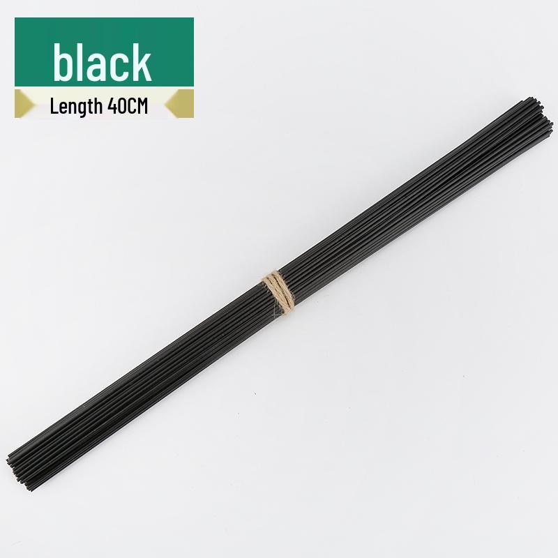 Handmade Floral Stem Iron Wire Yarn for DIY Basket Bouquets - Coffee, Green, White