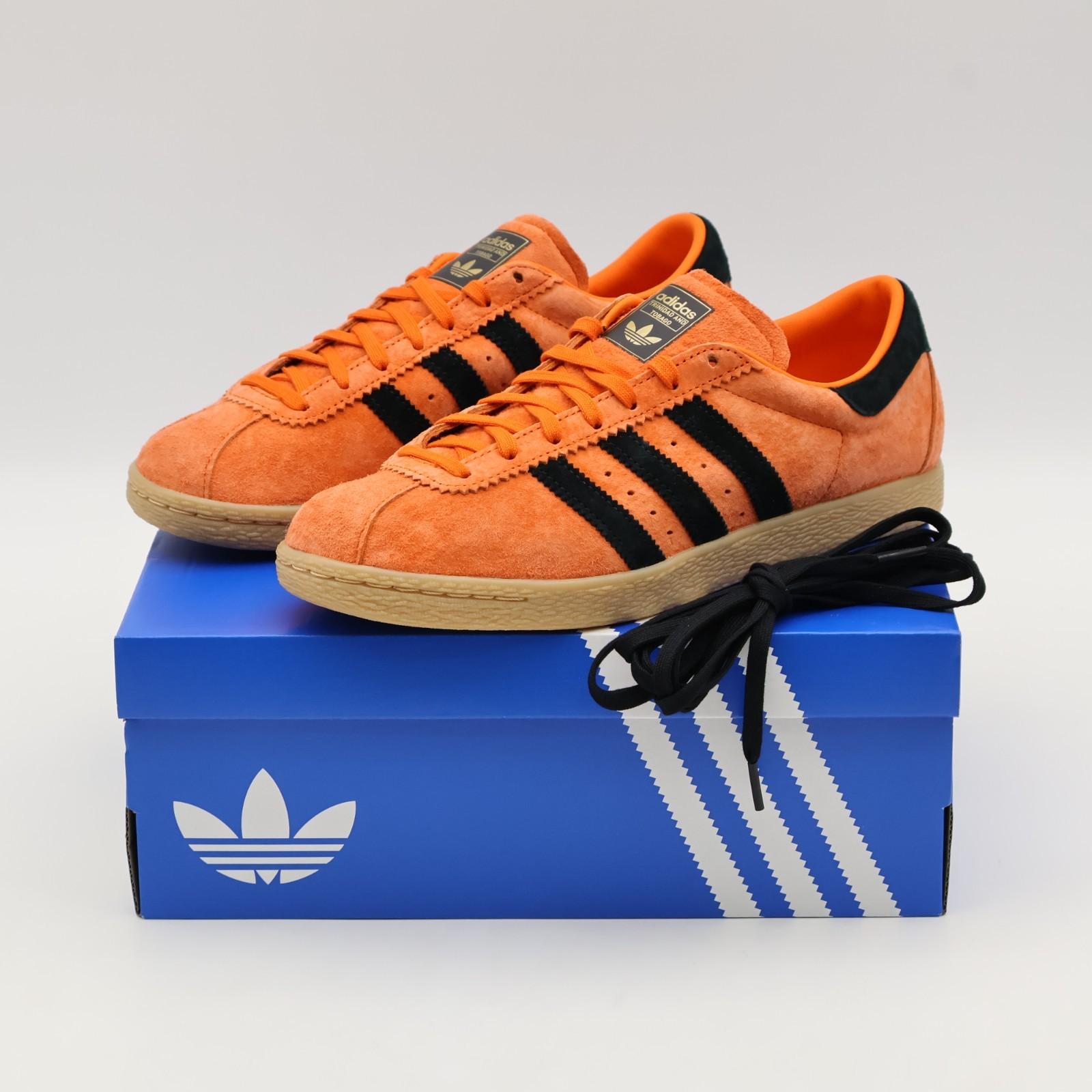 JR4774 adidas Originals Trinidad and Tobago Orange Core Black Gum (Men s) 8.5