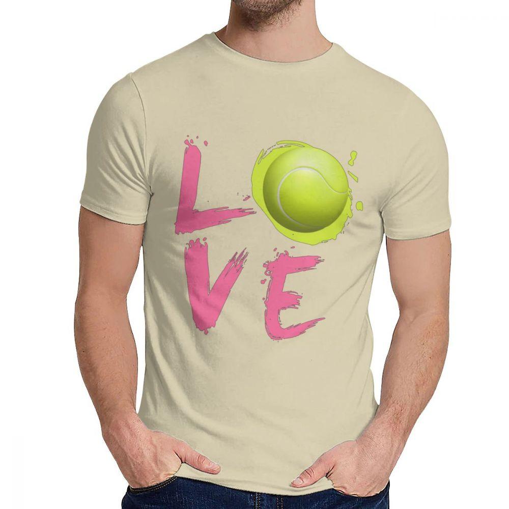 Man S Tee Shirt Tennis Pickleball Team Love Sport Good Cotton Graphic Man S O Neck
