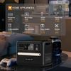 TALLPOWER V2400 Tragbare Powerstation, 2160Wh LiFePo4 Akku Solargenerator, 2400W AC Ausgang, USV-Funktion, LED-Licht, 13 Ausgänge