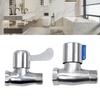 Robinetts de douche robustes en acier inoxydable Mélangeurs d'eau pour lavabo Chauffe-eau et Buses de pulvérisation