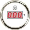 Custom 52MM Gauge Voltmeter 8-32V  Marine Volt Meter Auto Voltmeter Universal Voltage Boat Automobile With Red Backlight 12V 24V