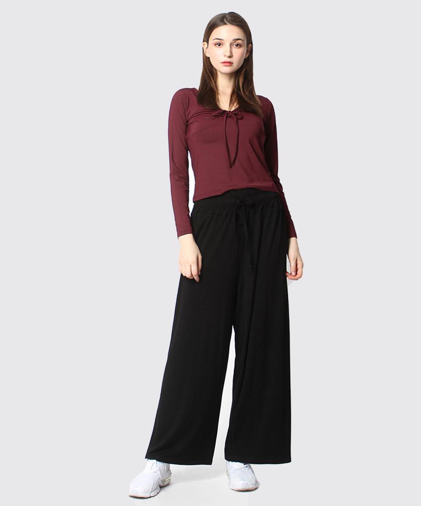 NOKJOK [2 Pack] Modal Wide Pants (4 Colors)