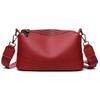 Genuine Leather Crossbody Women's Bag Cowhide Shoulder Bag Simple Crossbody Bag for Women Casually