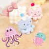 5cm 1pcs Cartoon Plush Octopus Pendant Doll Bag Women's Bag Fashion Pendant Cute Octopus Keychain Plush Doll Pendant Keychain