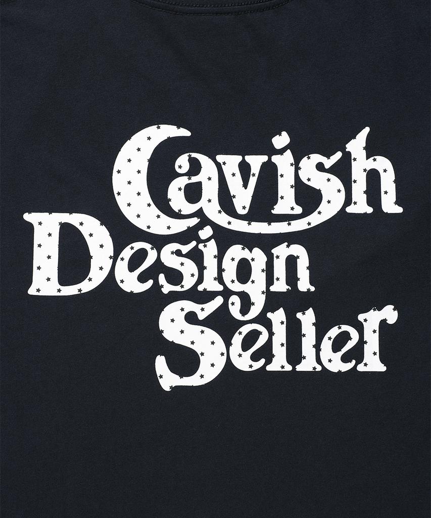 CAVISH Star Seller Logo Ss Tee Navy(Cv2Gmut527A)