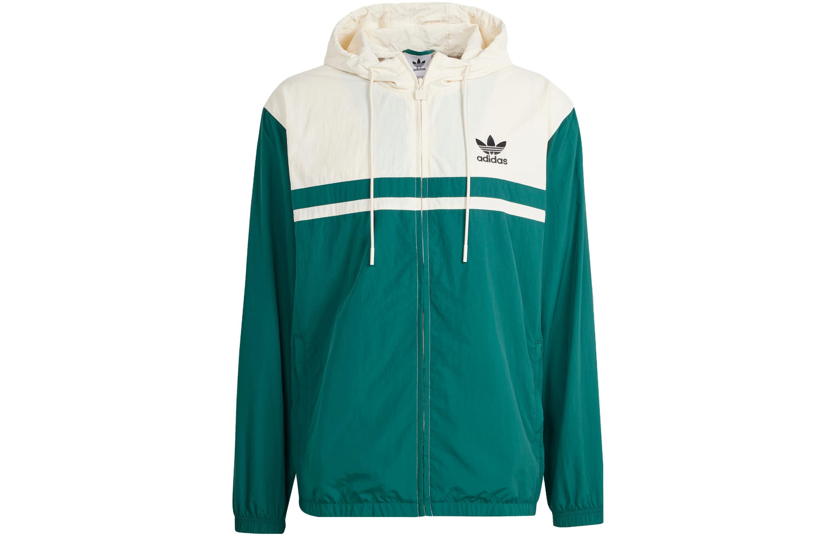 Adidas Originals WINDBREAKER Jackets & Coats Men s Green IU0201 M