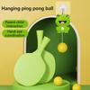 Indoor Hanging Table Tennis Trainer For Door Frame Convenient Ping Pong Trainer For Game Sports Exercise Indoor Playing Children