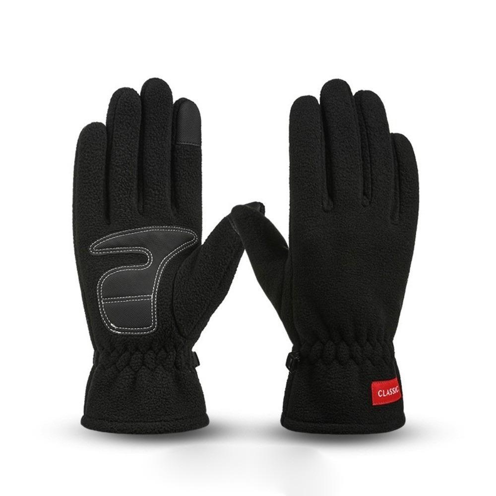 Warm Touch Screen Gloves Polar Fleece Driving Mittens New Skiing Gloves  Men