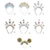 Trendy Star Headgear Headband Hair Decoration For Parties Weddings And Stage Acts Lightweight And Easy To Use