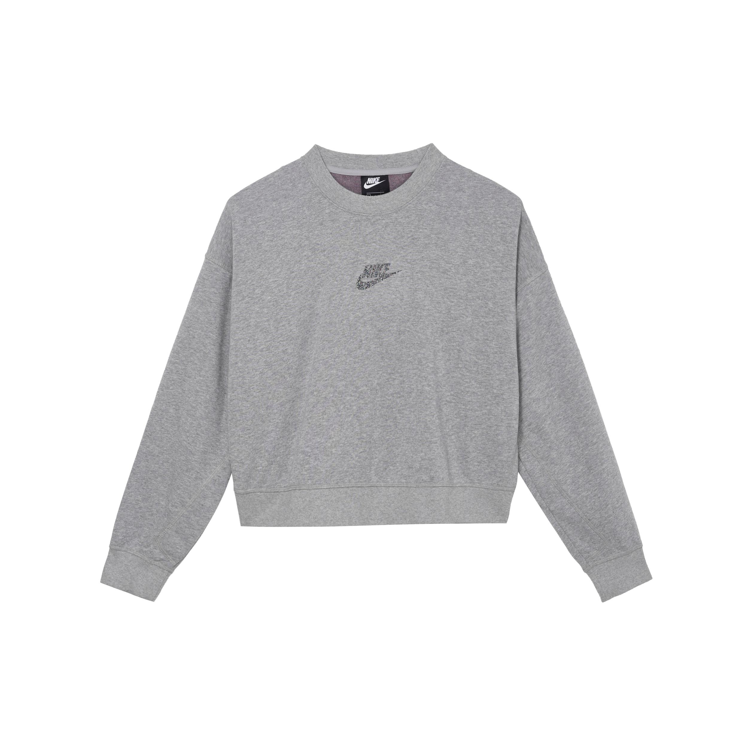

New Nike Sweatshirts Women s Gray CU6404-063 S