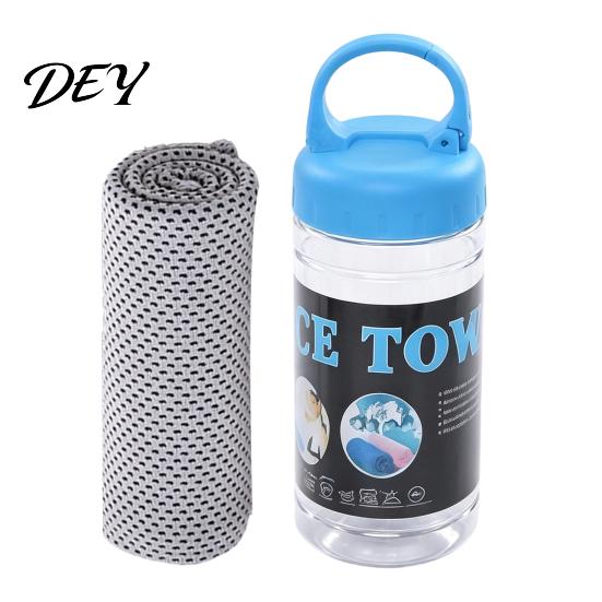 Hot Flash Relief Towel Cooling for Neck And Face, 90cmx30cm Quick Dry Ice Towel, Instant Summer Heat Wrap Sports Workout Recovery Reusable