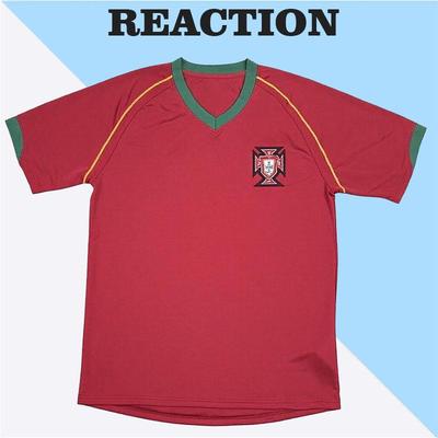 Tricou de fotbal retro replica 2006 Portugalia Acasă CR7