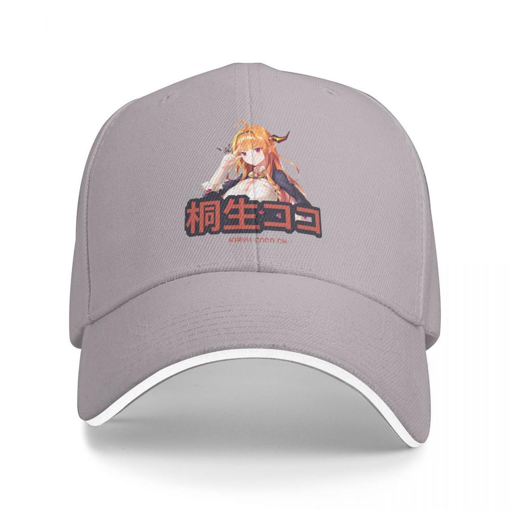 Baseball Caps Hololive Kiryu Coco Idol Showdown Customized Unisex Outdoor Summer Hats