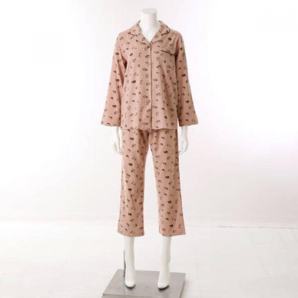 

Venus Warm Cotton Fleece Cat Print Women Pajama Set Vpa4552w 100