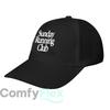 Sunday Running Club Text Baseball Cap Fashion Outdoor Sports Sunhat Unisex Snapback Cap WoUnisexs
