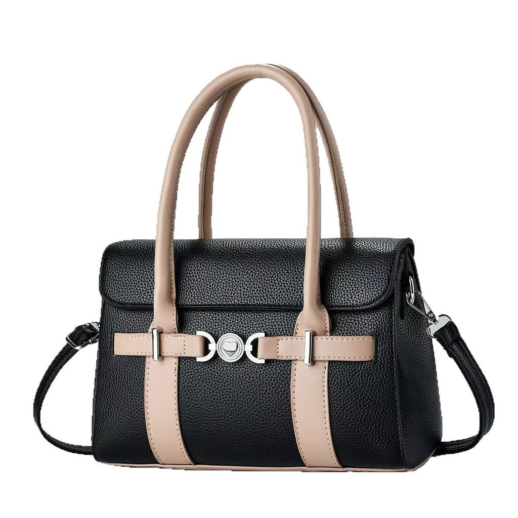 Bag Women's 2026 New Sense Color Matching Handbag Versatile Handbag Niche Design Sense Shoulder Bag