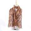 Lightweight Chiffon Scarf With Floral Print Elastic Edge Wrap Shawl Women Sun Protection Accessory Fashionable Office Wear