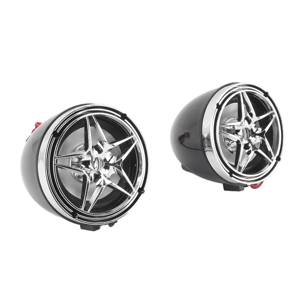 Motorcycle Speaker Amplifier System Bluetooth Anti Theft Alarm Speakers Waterproof Sound Radio MP3 Player for Motorbike