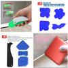 Multipurpose 9-in-1 Spatula Caulking Tool Silicone Caulking Tool Joint Sealant Spreader Spatula Scraper for Tile Window Grout