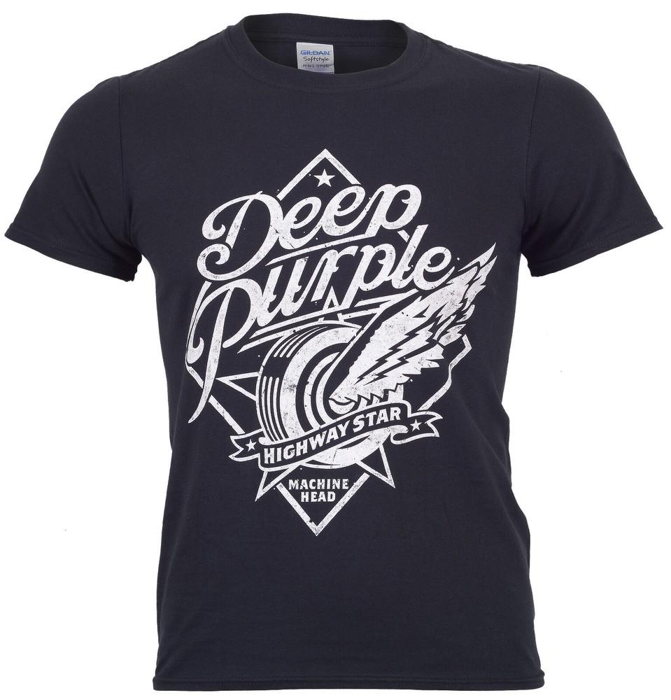 Official Deep Purple T Shirt  Highway Star Machine Head Album NEW Small / XL Unisex T-Shirt XXXL