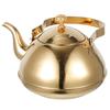 Stainless Steel Household Teapot with Built-in Strainer Ergonomic Handle for Easy Pouring Ideal for Family Gathering Afternoon