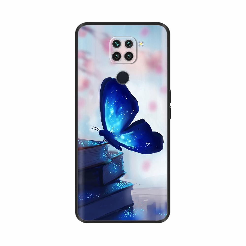 Case For Xiaomi Redmi Note 9 Case Soft Black Silicon Back Cover For Redmi Note9 Cover Redmi Note 9 Case Funda Coque Bumper Shell