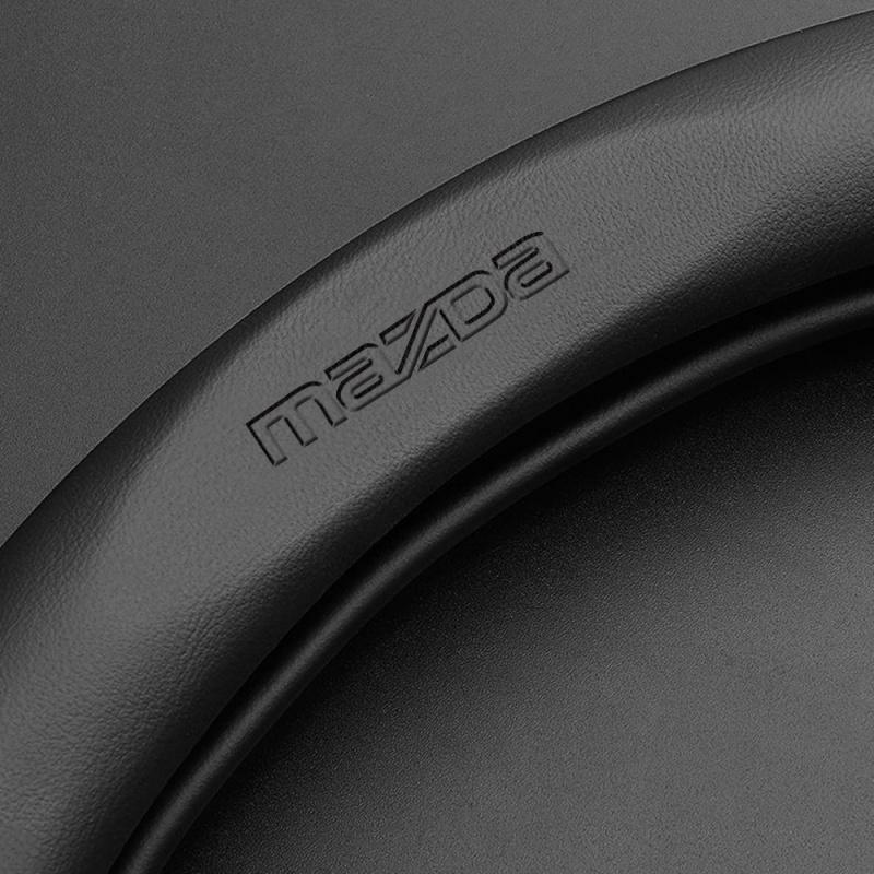 2025 Hot 38cm car leather steering wheel cover carbon fiber for Mazda CX-30 CX-3 CX-8 CX-5 CX3 CX5 CX4 cx30 cx8 car accessories
