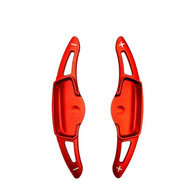 

For KIA K5 2026-2026 Car Tuning Aluminum Alloy Real Carbon Fiber Steering Wheel Shifter Paddle Cover Trim Accessories